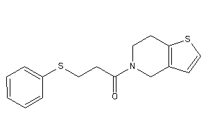 1-(6,7-dihydro-4H-thieno[3,2-c]pyridin-5-yl)-3-(phenylthio)propan-1-one