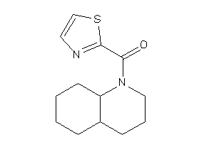 3,4,4a,5,6,7,8,8a-octahydro-2H-quinolin-1-yl(thiazol-2-yl)methanone