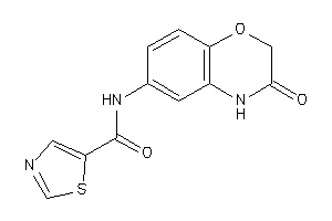 N-(3-keto-4H-1,4-benzoxazin-6-yl)thiazole-5-carboxamide