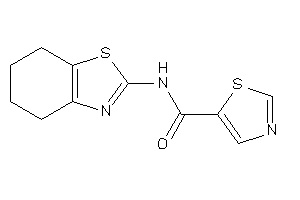 N-(4,5,6,7-tetrahydro-1,3-benzothiazol-2-yl)thiazole-5-carboxamide