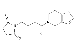 3-[4-(6,7-dihydro-4H-thieno[3,2-c]pyridin-5-yl)-4-keto-butyl]hydantoin