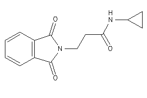 N-cyclopropyl-3-phthalimido-propionamide