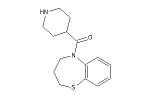 3,4-dihydro-2H-1,5-benzothiazepin-5-yl(4-piperidyl)methanone