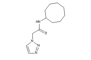 N-cyclooctyl-2-(triazol-1-yl)acetamide