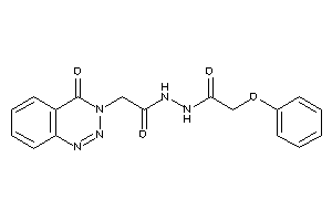 N'-[2-(4-keto-1,2,3-benzotriazin-3-yl)acetyl]-2-phenoxy-acetohydrazide