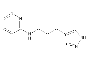 3-(1H-pyrazol-4-yl)propyl-pyridazin-3-yl-amine