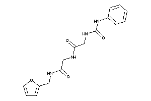 N-[2-(2-furfurylamino)-2-keto-ethyl]-2-(phenylcarbamoylamino)acetamide