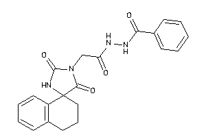 N'-[2-(2,5-diketospiro[imidazolidine-4,1'-tetralin]-1-yl)acetyl]benzohydrazide