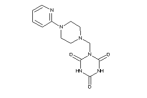 1-[[4-(2-pyridyl)piperazino]methyl]isocyanuric Acid