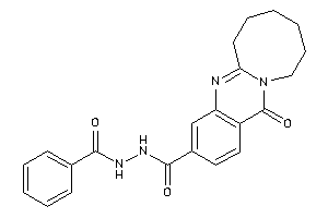 Image of N'-benzoyl-13-keto-6,7,8,9,10,11-hexahydroazocino[2,1-b]quinazoline-3-carbohydrazide
