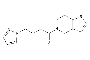 1-(6,7-dihydro-4H-thieno[3,2-c]pyridin-5-yl)-4-pyrazol-1-yl-butan-1-one