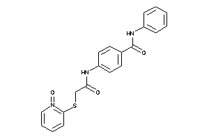 4-[[2-[(1-keto-2-pyridyl)thio]acetyl]amino]-N-phenyl-benzamide
