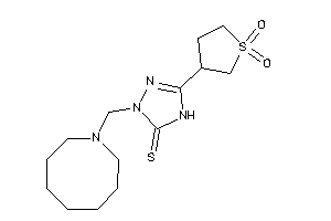 2-(azocan-1-ylmethyl)-5-(1,1-diketothiolan-3-yl)-4H-1,2,4-triazole-3-thione