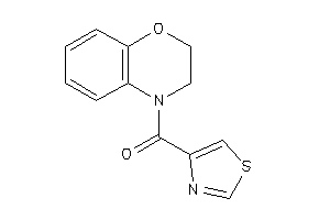 2,3-dihydro-1,4-benzoxazin-4-yl(thiazol-4-yl)methanone