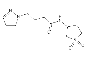 N-(1,1-diketothiolan-3-yl)-4-pyrazol-1-yl-butyramide