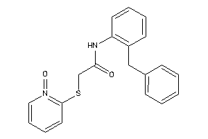 N-(2-benzylphenyl)-2-[(1-keto-2-pyridyl)thio]acetamide