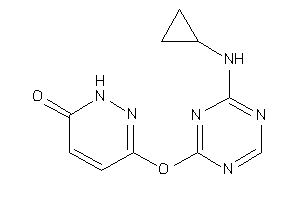 3-[[4-(cyclopropylamino)-s-triazin-2-yl]oxy]-1H-pyridazin-6-one