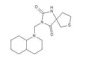 Image of 3-(3,4,4a,5,6,7,8,8a-octahydro-2H-quinolin-1-ylmethyl)-7-thia-1,3-diazaspiro[4.4]nonane-2,4-quinone
