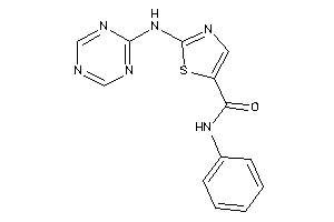 N-phenyl-2-(s-triazin-2-ylamino)thiazole-5-carboxamide