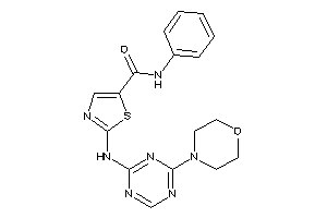 2-[(4-morpholino-s-triazin-2-yl)amino]-N-phenyl-thiazole-5-carboxamide