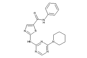 N-phenyl-2-[(4-piperidino-s-triazin-2-yl)amino]thiazole-5-carboxamide