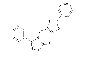 4-[(2-phenyloxazol-4-yl)methyl]-3-(3-pyridyl)-1,2,4-oxadiazol-5-one