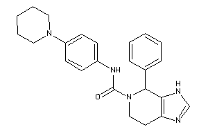 4-phenyl-N-(4-piperidinophenyl)-3,4,6,7-tetrahydroimidazo[4,5-c]pyridine-5-carboxamide