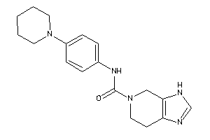 Image of N-(4-piperidinophenyl)-3,4,6,7-tetrahydroimidazo[4,5-c]pyridine-5-carboxamide