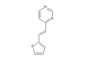 4-[2-(2-furyl)vinyl]pyrimidine