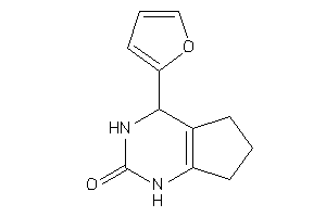 Image of 4-(2-furyl)-1,3,4,5,6,7-hexahydrocyclopenta[d]pyrimidin-2-one