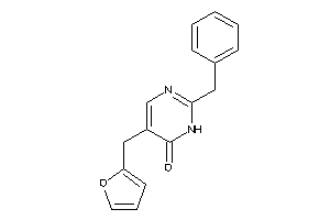 2-benzyl-5-(2-furfuryl)-1H-pyrimidin-6-one