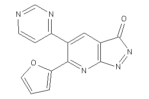 6-(2-furyl)-5-(4-pyrimidyl)pyrazolo[3,4-b]pyridin-3-one