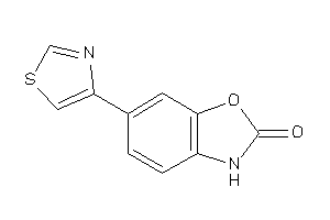 Image of 6-thiazol-4-yl-3H-1,3-benzoxazol-2-one