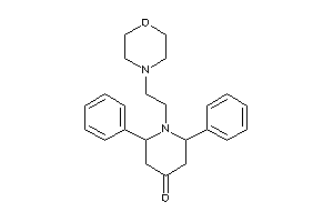 1-(2-morpholinoethyl)-2,6-diphenyl-4-piperidone