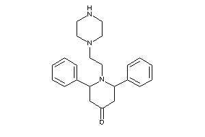 2,6-diphenyl-1-(2-piperazinoethyl)-4-piperidone