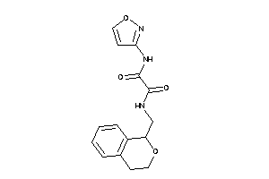 N-(isochroman-1-ylmethyl)-N'-isoxazol-3-yl-oxamide