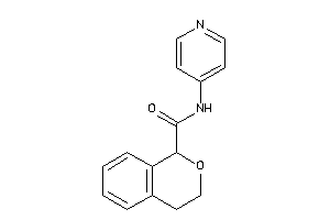 N-(4-pyridyl)isochroman-1-carboxamide