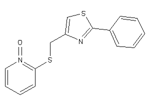 Image of 2-[(2-phenylthiazol-4-yl)methylthio]pyridine 1-oxide