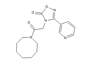 4-[2-(azocan-1-yl)-2-keto-ethyl]-3-(3-pyridyl)-1,2,4-oxadiazol-5-one