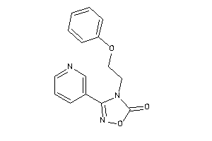 Image of 4-(2-phenoxyethyl)-3-(3-pyridyl)-1,2,4-oxadiazol-5-one