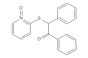 Image of 2-[(1-keto-2-pyridyl)thio]-1,2-diphenyl-ethanone