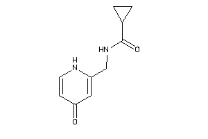 Image of N-[(4-keto-1H-pyridin-2-yl)methyl]cyclopropanecarboxamide