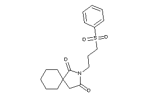 3-(3-besylpropyl)-3-azaspiro[4.5]decane-2,4-quinone