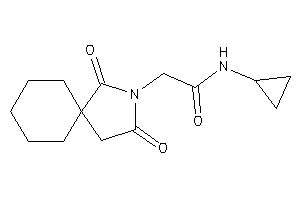 N-cyclopropyl-2-(2,4-diketo-3-azaspiro[4.5]decan-3-yl)acetamide