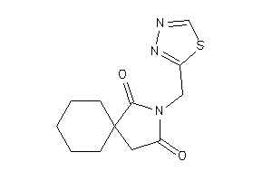 3-(1,3,4-thiadiazol-2-ylmethyl)-3-azaspiro[4.5]decane-2,4-quinone