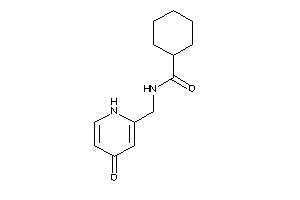 N-[(4-keto-1H-pyridin-2-yl)methyl]cyclohexanecarboxamide