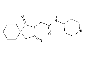 2-(2,4-diketo-3-azaspiro[4.5]decan-3-yl)-N-(4-piperidyl)acetamide