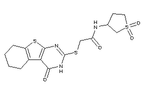 N-(1,1-diketothiolan-3-yl)-2-[(4-keto-5,6,7,8-tetrahydro-3H-benzothiopheno[2,3-d]pyrimidin-2-yl)thio]acetamide