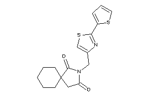 3-[[2-(2-thienyl)thiazol-4-yl]methyl]-3-azaspiro[4.5]decane-2,4-quinone