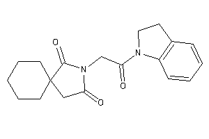 3-(2-indolin-1-yl-2-keto-ethyl)-3-azaspiro[4.5]decane-2,4-quinone